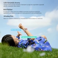 MWX Teknoloji Buff Kids Adventure 4.5g Sim Kartlı Akıllı Çocuk Saati Gps Konum Takibi Görüntülü Görüşme (Pembe)