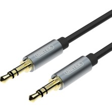 MWX Teknoloji Unitek 3.5mm Aux Ses Kablosu Erkek Erkek 1 Metre Siyah Y-C926ABK