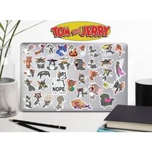 MWX Teknoloji Tom ve Jerry Seri 2 Telefon Laptop Notebook Tablet Defter Matara Etiket