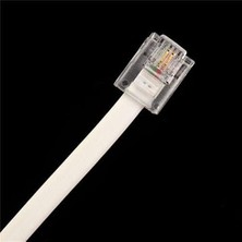MWX Teknoloji PX-KKT10 2CX0.10MMX7 10 Metre Adsl RJ11 Telefon Kablosu Gri, Adsl, Vdsl 2 Canlı Kablo