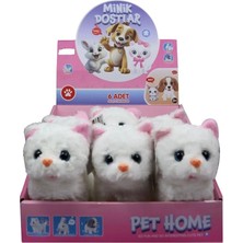 Uravas Store Mey Ithalat® VRD10644 Peluş Evci̇l Kedi̇ (Sesli̇ Ve(Adet Fiyatıdır)