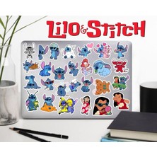 MWX Teknoloji Lilo & Stitch Telefon Laptop Notebook Tablet Defter Matara Etiket