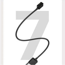 MWX Teknoloji Siyah ile Uyumlu Mi Band 7 Pro ile Uyumlu USB Şarj Kablosu,
