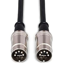 MWX Teknoloji 5-Pin Dın (M) - 5-Pin Dın (M) Pro Mıdı Kablosu 3 M (MID-510)
