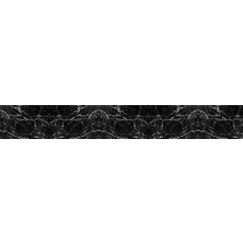 MWX Teknoloji Tezgah Üstü Kaplama Folyosu Mutfak Tezgahı Kaplama Siyah Mermer 70 cm x 3 Metre