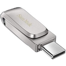 MWX Teknoloji Ultra Dual Drive Luxe USB Type-C Sürücü Akıllı Telefon Bellek 128 GB (Mobil Bellek, USB 3.2 Gen 1, Döner Tasarım, 400 Mb/s Okuma, USB Sürücü, Otomatik Yedekleme)