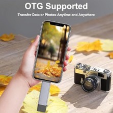 MWX Teknoloji Ads-28 6ın1 Otg Card Reader- Lightning, & Ipad Için, USB 3.0 To Type C Sd/tf Kart Okuyucu