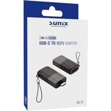 MWX Teknoloji Usb-C To Hdtv HDMI Dönüştürücü Adaptör Hd-01