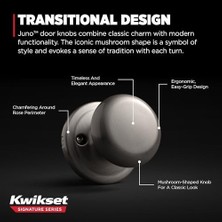 MWX Teknoloji (Satin Nickel) - Juno -Dummy Knob In Satin Nickel