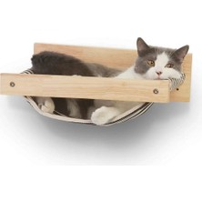 Empressco Aysem Wood Kedi Yuvası Kedi Yatağı Kedi Duvar Yatağı Kedi Hamağı - Fiyatı, Yorumları