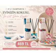 J'Amour Melek&sakız 100 ml x 2 Adet - Uzun Süre Etkili Kalıcı Çubuklu Oda Kokusu