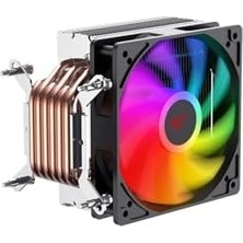 MWX Teknoloji Gamenote F2005 120MM Rgb Işlemci Fanı Bakır Boru Intel LGA1700