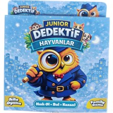Brother Toys Junior Dedektif Hayvanlar Oyunu Dikkat Hafıza ve Mantık Aile Oyunu
