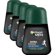 MWX Teknoloji Men Ekstra Ferahlık Roll-On Deodorant (4 Paketi)