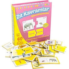 MWX Teknoloji Diytoy Eğlenceli 2li Delux Puzzle Zıt Kavramlar