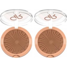 MWX Teknoloji Sun Bright Bronzer Powder No: 02 Sun City - Işıltılı Bronzlaştırıcı Pudra (2 Paketi)