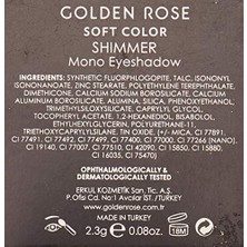 MWX Teknoloji Soft Shimmer Mono Eyeshadow No: 83 - Tekli Işıltılı Göz Farı (4 Paketi)