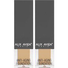 MWX Teknoloji Yaşlanma Karşıtı Vitamin Içeren Nemlendirici SPF15 Fondöten - Anti Aging Foundation 506 Light (2 Paketi)