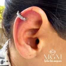 Mudanis Kıkırdak Küpesi Earcuff