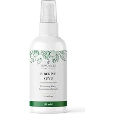 MWX Teknoloji Monoville Biberiye Suyu 100 ml Cam ŞIŞE%100 Saf ve Doğal (Water)