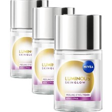 MWX Teknoloji LUMINOUS630 Skin Glow Peeling Etkili Tonik 100 Ml,parlaklık, Aydınlık Cilt,eşit Cilt Tonu, Gözenek Arındırıcı,aha,bha, Aloe (3 Paketi)