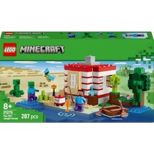 MWX Teknoloji Minecraft Tnt Büyük Orman Evi 21275-8 Yaş ve Üzeri Minecraft Hayranı Çocuklar Için Video Oyunu Temalı, Koleksiyonluk Yaratıcı Oyuncak Yapım Seti, Doğum Günü Hediyesi Fikri (287 Parça)