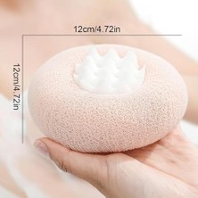 MWX Teknoloji Vantuzlu Banyo Masaj Süngeri Peeling Etkili Vücut Kesesi ve Köpürtücü, Duş Süngeri, Duş Kesesi, Lif