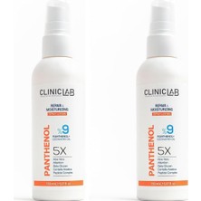 MWX Teknoloji Panthenol%9 Onarıcı ve Nemlendirici Sprey Losyon 150 ml (2 Paketi)