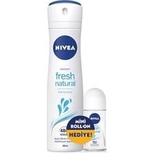 MWX Teknoloji Kadın Deodorant Fresh Natural 150 ml + Roll On 25 ml