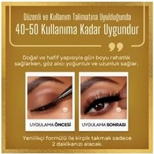 MWX Teknoloji 12 Adet Takma Kirpik Seti 6 Farklı Çift - 2 Adet Mıknatıslı Likit Eyeliner Yapıştırıcı