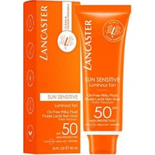 MWX Teknoloji Lancaster Sun Sensitive Oil Milky Fluid Spf 50 Güneş Koruyucu Süt 50 ml