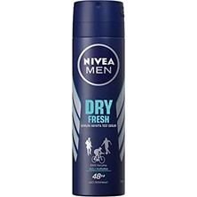 MWX Teknoloji Dry Fresh Erkek Sprey Deodorant, 150 ml