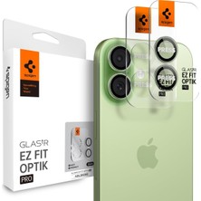 MWX Teknoloji 17/16 Plus / 16 ile Uyumlu Kamera Lens Camı Koruyucu Kolay Kurulum Glas.tr Ez Fit Optik Pro (2 Adet) Green - AGL10128