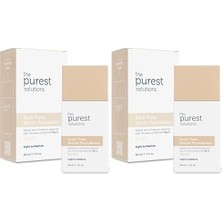 MWX Teknoloji The Purest Solutions Cilt Tonu Eşitleyici & Leke Karşıtı Serum Fondöten Spf 50, 30 Mililitre – Açık/orta Ton (2 Paketi)
