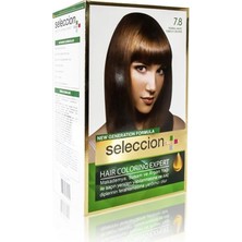 MWX Teknoloji Seleccion Plus Ultra Parlaklık Sağlayan Kalıcı Saç Boyası 7.8 Kahve