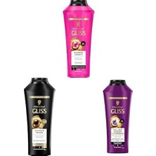 MWX Teknoloji Gliss Seti | Supreme Length Şampuan 400ML X1 + Repair Şampuan 400ML X1 + Full Hair Wonder Şampuan 400 ml X1