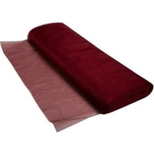 MWX Teknoloji - Bordo Kristal Tül 2 Metre
