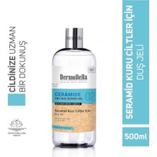MWX Teknoloji Dermobella Seramid Kuru Ciltler Için Duş Jeli 500 ml