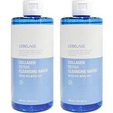 MWX Teknoloji Kolajen Içeren Makyaj Temizleme Suyu Lebelage Collagen Derma Cleansing Water (2 Paketi)