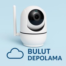 MWX Teknoloji Wifi Akıllı Güvenlik Kamerası | 360° Görüş | Hareket Algılama & Anlık Bildirim | Gece Görüşü | 7/24 Uzaktan Izleme & Bulut Depolama Destekli