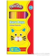 MWX Teknoloji Play-Doh Kuruboya 12 Renk Tam Boy