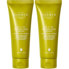 MWX Teknoloji Cosmed Arındırıcı, Nemlendirici Etkili Ince Granüllü Peeling - Purifying Cream Peeling - 60 ml (2 Paketi)