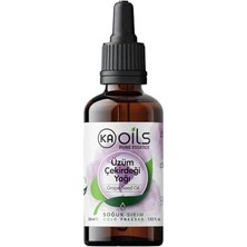 MWX Teknoloji Üzüm Çekirdeği Yağı 30 ml (Grape Seed Oil) - 100% Pure & Natural - Saf ve Soğuk Sıkım | Antioksidan Zengini