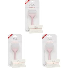 MWX Teknoloji Mar'le Cilt Sıkılaştırıcı Pembe Ice Roller Yüz Masaj Aleti (3 Paketi)