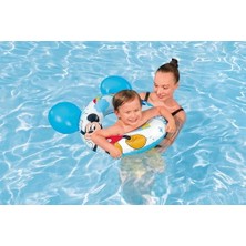 MWX Teknoloji Splash Pal Kulaklı Şişme Yüzme Tüpü 65CM x 66CM