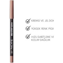 MWX Teknoloji Cosmetics Silk Lipliner Suya Dayanıklı Ipeksi Dudak Kalemi - 02 Warm Nude