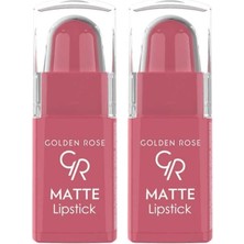 MWX Teknoloji Lipstick (Mini) No:07 - Ruj 2li Paket