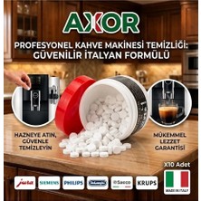 Vestron Kahve Makinesi Temizleme Tableti | 10'lu Ekonomik Premium Italy