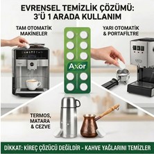 Vestron Kahve Makinesi Temizleme Tableti | 10'lu Ekonomik Premium İtalyan Formülü VCT