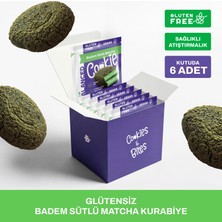 Kind Of Balanced Glütensiz Badem Sütlü Matcha Proteinli Cookie 50 gr  x 6 Adet